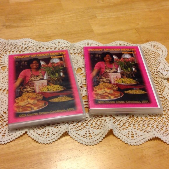 Cookbooks on DVD - Seventh Day Adventist Cookin' Up Good Health Volumes 1 and 2 - Picture 1 of 7